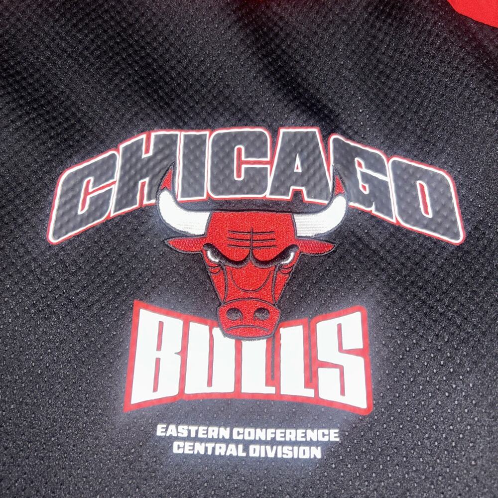 Primark NBA Chicago Bulls Youth kids HOODIE SWEATSHIRT Black Red 14-15 170cm